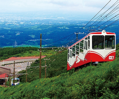 箱根 十国峠パノラマケーブルカー