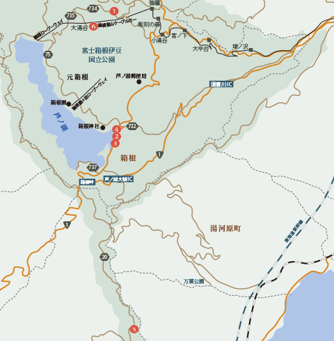 都心から気軽に行ける温泉リゾート「箱根」