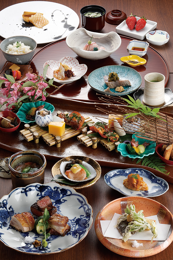 繊細かつ上品で洗練された創作和食